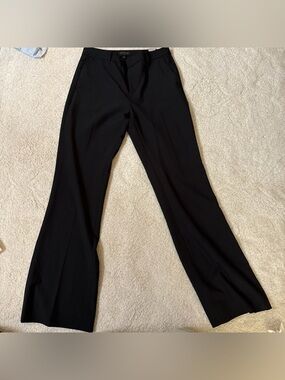 Banana Republic Black Boot‑Cut Dress Pants